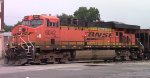 BNSF coal train DPU